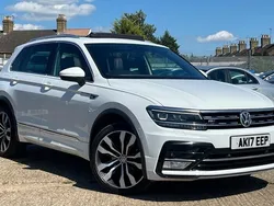 White Used 2017 VW Tiguan R-line SUV | £13,388 (Fair price)