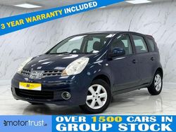 Blue Used 2008 Nissan Note Acenta MPV | £2,595 (Expensive)