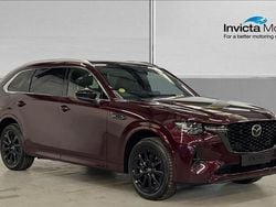 Red New 2025 Mazda CX-80 Homura-Line SUV | £41,000