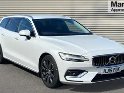 White Used 2019 Volvo V60 Inscription Estate | £21,450 (Fair price)
