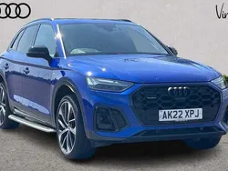 Blue Used 2022 Audi Q5 Advanced SUV | £44,867 (Expensive)