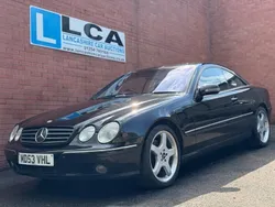 Black Used 2001 Mercedes CL500 Coupe | £6,995