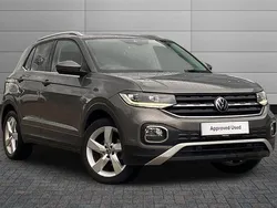 Smokey grey Used 2021 VW T-Cross SEL SUV | £16,650 (Fair price)