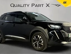 Black Used 2022 Peugeot e-2008 Allure Premium SUV | £12,800 (Good price)