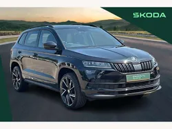 Black Used 2022 Skoda Karoq SportLine SUV | £23,770 (Fair price)