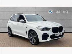 White Used 2022 BMW X5 M Sport SUV | £43,562 (Fair price)