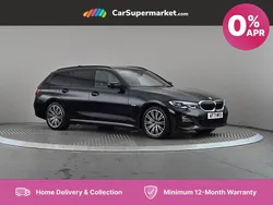 Black Used 2021 BMW 330e M Sport Estate | £26,897