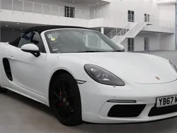 White Used 2017 Porsche 718 Cabriolet | £39,449 (Good price)