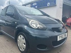 Green Used 2011 Toyota Aygo Hatchback | £2,200 (Fair price)