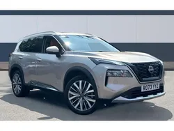 Silver Used 2023 Nissan X-Trail Tekna+ SUV | £33,771 (Expensive)