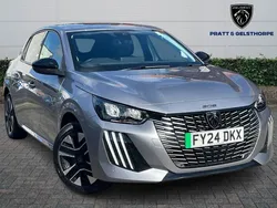 Grey Used 2024 Peugeot e-208 Allure Hatchback | £19,995 (Expensive)