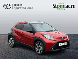 Red New 2025 Toyota Aygo Hatchback | £15,305 (Fair price)