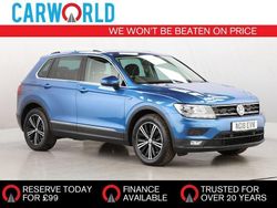 Blue Used 2018 VW Tiguan SE SUV | £11,400 (Good price)