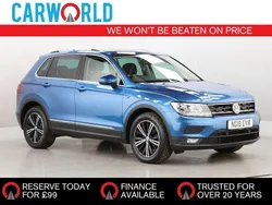 Blue Used 2018 VW Tiguan SE SUV | £11,400 (Good price)