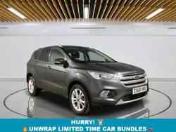 Grey Used 2018 Ford Kuga Titanium SUV | £10,549 (Fair price)