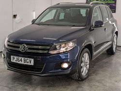 Blue Used 2014 VW Tiguan Match SUV | £5,900 (Fair price)