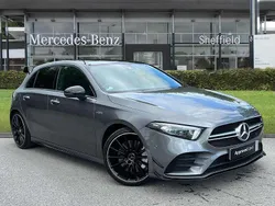 Grey Used 2022 Mercedes A35 AMG Premium Plus Hatchback | £34,485 (Fair price)