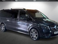 Grey Used 2023 Mercedes V220 AMG line MPV | £57,000 (Fair price)