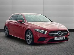Red Used 2020 Mercedes A200 AMG Line Premium Hatchback | £18,455 (Fair price)