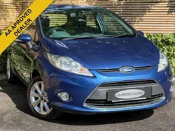Blue Used 2010 Ford Fiesta Zetec Hatchback | £4,785 (Fair price)