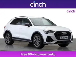White Used 2022 Audi Q3 Black Edition SUV | £25,479 (Good price)