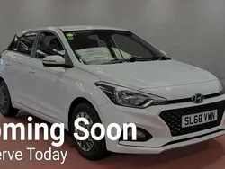 White Used 2018 Hyundai i20 Hatchback | £7,990 (Good price)
