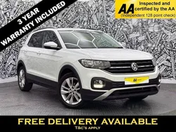 White Used 2020 VW T-Cross SE SUV | £14,095 (Fair price)