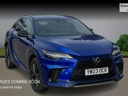 Blue Used 2023 Lexus RX500h Sport Line SUV | £53,645 (Good price)