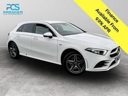 White Used 2021 Mercedes A250 AMG line Hatchback | £16,895 (Super price)