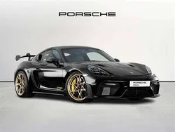Black New 2024 Porsche Cayman GT4 Coupe | £138,995 (A bit pricey)
