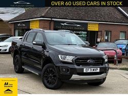 Black Used 2022 Ford Ranger Wildtrack Pickup | £18,995 (Good price)