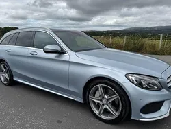 Silver Used 2016 Mercedes C250 AMG Line Premium Plus Estate | £12,990 (Fair price)