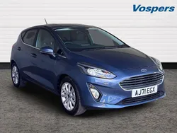 Blue Used 2022 Ford Fiesta Titanium Hatchback | £16,745