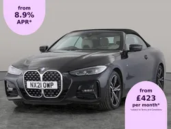 Black Used 2021 BMW 420 M Sport Cabriolet | £26,917 (A bit pricey)