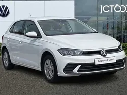 White Used 2022 VW Polo Life Hatchback | £15,565 (Fair price)