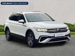 White Used 2022 VW Tiguan Allspace Elegance SUV | £26,932 (Good price)