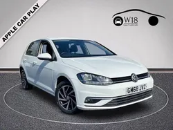 White Used 2019 VW Golf VII Match Hatchback | £12,495 (Fair price)
