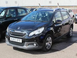 Black Used 2015 Peugeot 2008 Active SUV | £5,750 (Fair price)