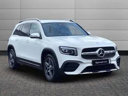 Polar white Used 2022 Mercedes GLB220 AMG Line Premium SUV | £26,890 (Good price)