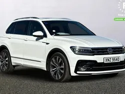 White Used 2018 VW Tiguan R-line SUV | £18,599 (Good price)
