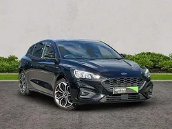 Black Used 2019 Ford Focus ST-Line X Hatchback | £11,795 (Fair price)