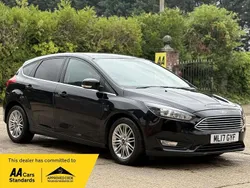Black Used 2017 Ford Focus Zetec Hatchback | £5,490 (Good price)
