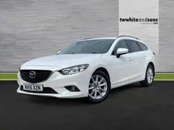 White Used 2015 Mazda 6 Estate | £9,950 (A bit pricey)
