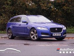 Blue Used 2018 Jaguar XF Sportbrake Portfolio Estate | £14,599