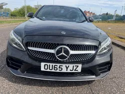Black Used 2015 Mercedes C220 AMG line Sedan | £10,199 (Fair price)