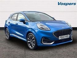 Blue Used 2022 Ford Puma Gen-E ST-Line X SUV | £16,500 (Fair price)