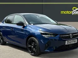 Blue Used 2021 Vauxhall Corsa Elite Hatchback | £14,000 (Good price)