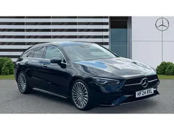 Black Used 2024 Mercedes CLA200 AMG Line Premium Estate | £27,977 (Fair price)