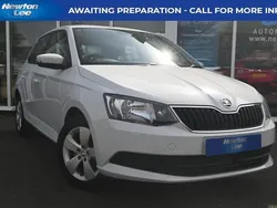 White Used 2018 Skoda Fabia SE Hatchback | £10,600 (Fair price)
