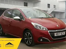 Red Used 2017 Peugeot 208 Allure Premium Hatchback | £5,295 (Good price)